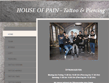 Tablet Screenshot of houseofpain-wuerzburg.de